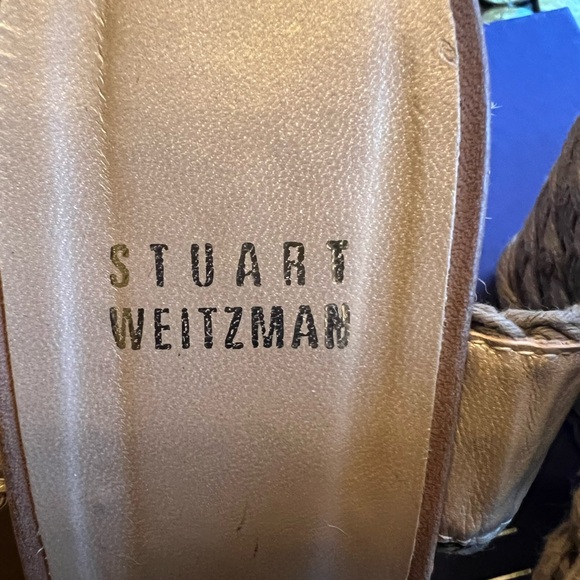 Stuart Weitzman Alex Crotchet Wedges - Picture 4 of 11